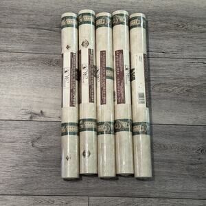 5 rolls 90s Westmount Wallcovering Wallpaper Faux Finish Tuscan Country Floral